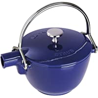 STAUB Tetera- Hierro Fundido- Azul- 16.5 cm